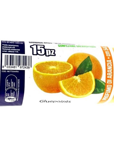 elios netti' 15 sacchi ultraresistenti 28l 52x70cm profumati - arancia: tuttocasashop.live: pulizia e cura della casa