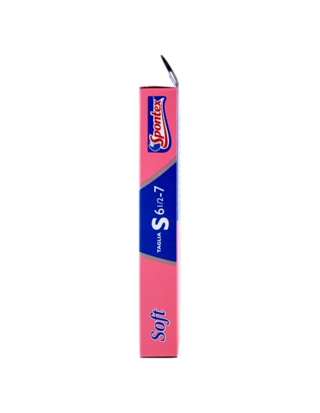 spontex soft guanti gomma felpati - taglia 6.5 s - piccola: tuttocasashop.live: pulizia e cura della casa