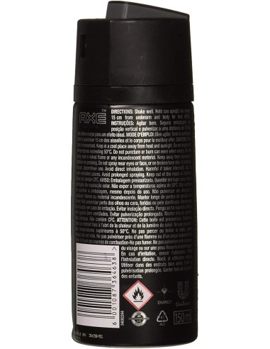axe deodorante body spray for men - 150ml - excite: tuttocasashop.live: igiene e cura della persona