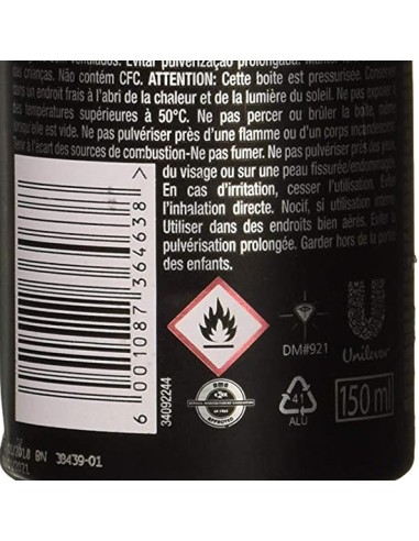 axe deodorante body spray for men - 150ml - excite: tuttocasashop.live: igiene e cura della persona