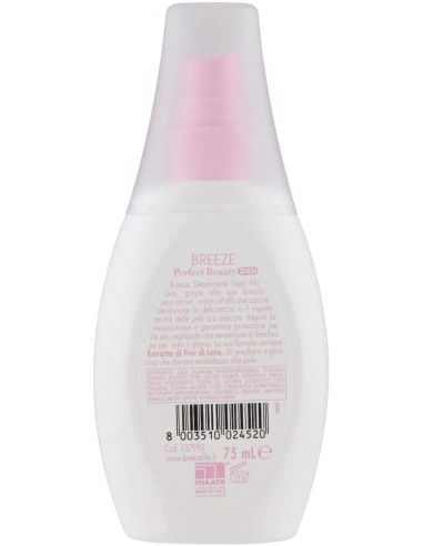 breeze deodorante vapo no-gas - 75ml - perfect beauty: tuttocasashop.live: igiene e cura della persona