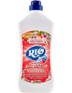 rio bumbum plus+ detergente pavimenti - 1 litro - pesco fiorito: tuttocasashop.live: pulizia e cura della casa