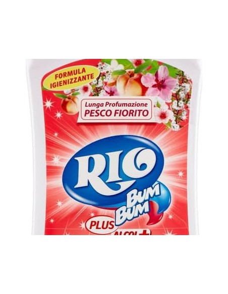 rio bumbum plus+ detergente pavimenti - 1 litro - pesco fiorito: tuttocasashop.live: pulizia e cura della casa