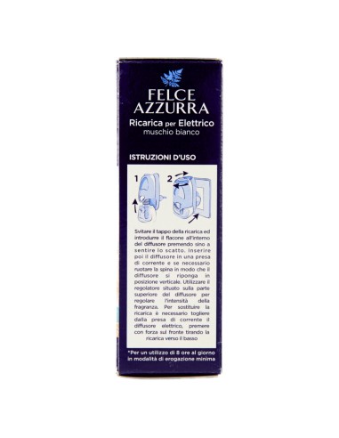 felce azzurra aria di casa ricarica per diffusore elettrico - muschio bianco: tuttocasashop.live: pulizia e cura della casa