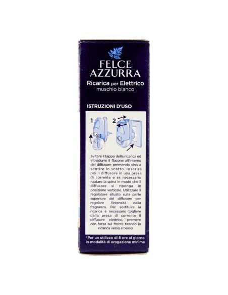 felce azzurra aria di casa ricarica per diffusore elettrico - muschio bianco: tuttocasashop.live: pulizia e cura della casa