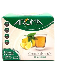 aroma light 30 capsule di gusto - te' al limone - compatibili a modo mio: tuttocasashop.live: altro - bazar