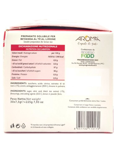 aroma light 30 capsule di gusto - te' al limone - compatibili nespresso: tuttocasashop.live: altro - bazar