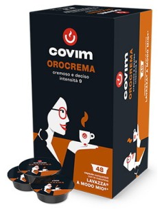 covim ora caffe' - 48 capsule orocrema - compatibili lavazza a modo mio: tuttocasashop.live: altro - bazar