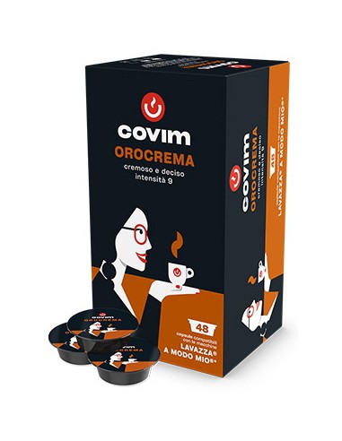 covim ora caffe' - 48 capsule orocrema - compatibili lavazza a modo mio: tuttocasashop.live: altro - bazar