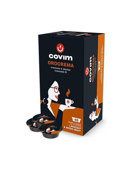 covim ora caffe' - 48 capsule orocrema - compatibili lavazza a modo mio: tuttocasashop.live: altro - bazar