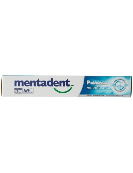 mentadent dentifricio 75ml con microgranuli - perfetta pulizia interdentale: tuttocasashop.live: igiene e cura della persona