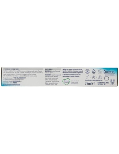 mentadent dentifricio 75ml con microgranuli - perfetta pulizia interdentale: tuttocasashop.live: igiene e cura della persona