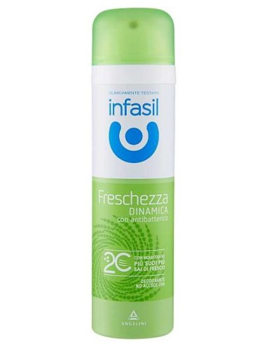infasil deodorante spray - 150ml - freschezza dinamica - 48h - 2c: tuttocasashop.live: igiene e cura della persona