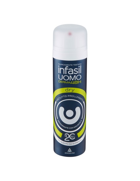 infasil deodorante spray - 150ml - men dry - 48h - 2c - uomo: tuttocasashop.live: igiene e cura della persona