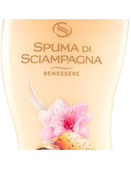 spuma di sciampagna bagnodoccia crema - 650ml - latte di mandorla e karite': tuttocasashop.live: igiene e cura della persona