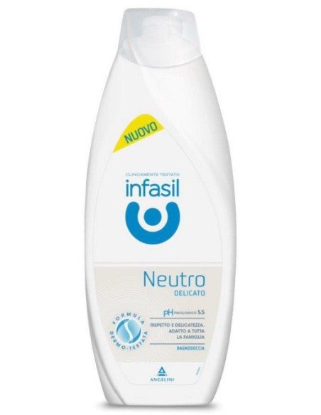 infasil bagnodoccia - 500ml - neutro delicato - ph 5.5 fisiologico: tuttocasashop.live: igiene e cura della persona