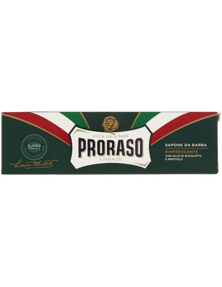proraso sapone da barba tubo 150ml - rinfrescante olio di eucalipto mentolo: tuttocasashop.live: igiene e cura della persona