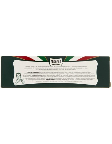 proraso sapone da barba tubo 150ml - rinfrescante olio di eucalipto mentolo: tuttocasashop.live: igiene e cura della persona