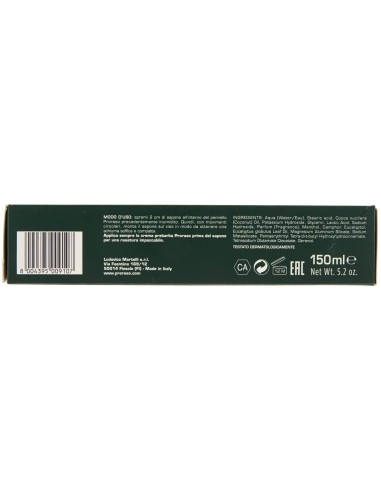 proraso sapone da barba tubo 150ml - rinfrescante olio di eucalipto mentolo: tuttocasashop.live: igiene e cura della persona
