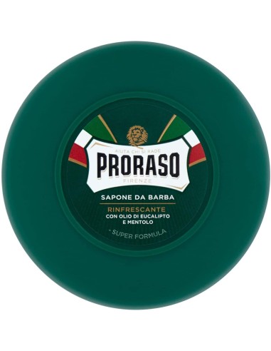proraso sapone da barba vaso 150ml - rinfrescante olio di eucalipto mentolo: tuttocasashop.live: igiene e cura della persona