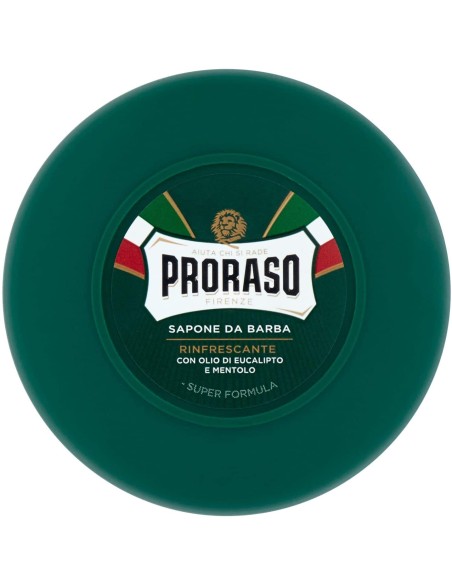 proraso sapone da barba vaso 150ml - rinfrescante olio di eucalipto mentolo: tuttocasashop.live: igiene e cura della persona