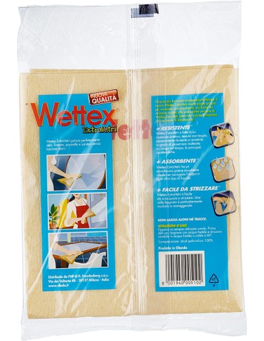 wettex extra multiuso panno scamosciato sintetico - 35x40cm - extravetri: tuttocasashop.live: pulizia e cura della casa