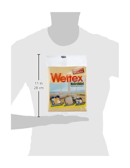 wettex extra multiuso panno scamosciato sintetico - 35x40cm - extravetri: tuttocasashop.live: pulizia e cura della casa