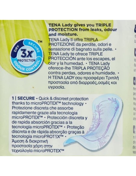tena lady assorbenti - 20 pezzi - mini: tuttocasashop.live: igiene e cura della persona