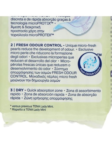 tena lady assorbenti - 20 pezzi - mini: tuttocasashop.live: igiene e cura della persona