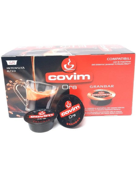 covim ora caffe' - 48 capsule granbar - compatibili lavazza a modo mio: tuttocasashop.live: altro - bazar