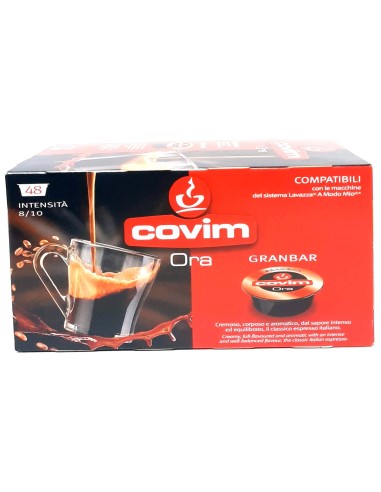 covim ora caffe' - 48 capsule granbar - compatibili lavazza a modo mio: tuttocasashop.live: altro - bazar