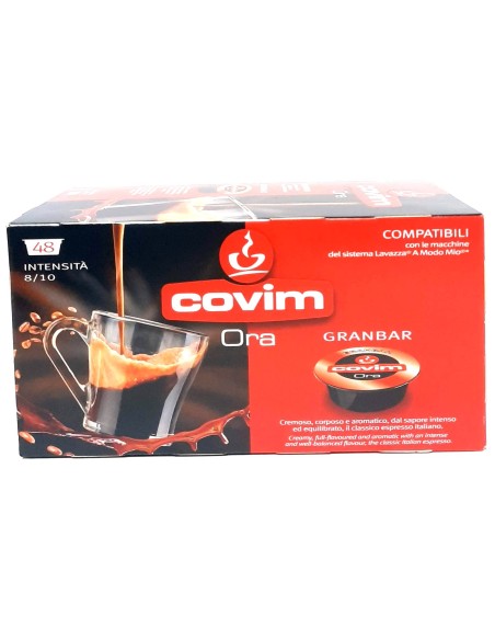 covim ora caffe' - 48 capsule granbar - compatibili lavazza a modo mio: tuttocasashop.live: altro - bazar