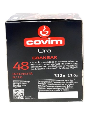 covim ora caffe' - 48 capsule granbar - compatibili lavazza a modo mio: tuttocasashop.live: altro - bazar