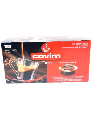 covim ora caffe' - 48 capsule granbar - compatibili lavazza a modo mio: tuttocasashop.live: altro - bazar