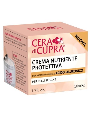cera di cupra crema viso 50ml nutriente protettiva miele e acido ialuronico: tuttocasashop.live: igiene e cura della persona
