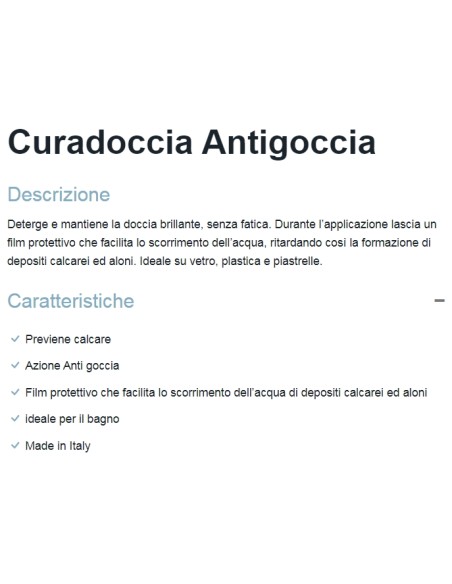 dual power cura doccia spray - 500ml - detergente anticalcare: tuttocasashop.live: pulizia e cura della casa