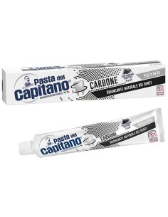 pasta del capitano dentifricio 100ml - carbone - sbiancante naturale: tuttocasashop.live: igiene e cura della persona