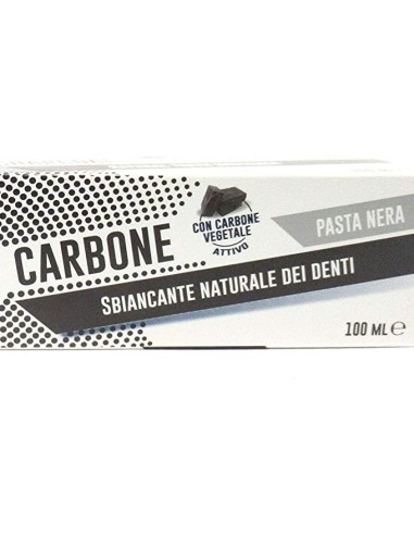 pasta del capitano dentifricio 100ml - carbone - sbiancante naturale: tuttocasashop.live: igiene e cura della persona