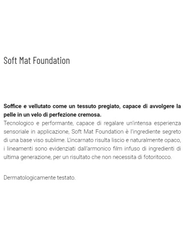 astra soft/mat fondotinta effetto opaco naturale - 16h+ - 05 - honey: tuttocasashop.live: igiene e cura della persona