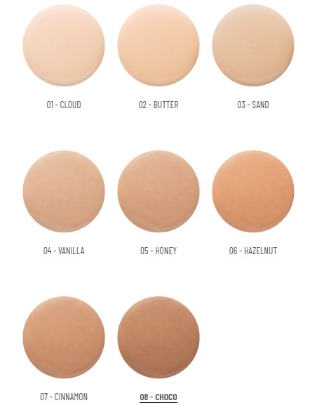 astra soft/mat fondotinta effetto opaco naturale - 16h+ - 08 - choco: tuttocasashop.live: igiene e cura della persona