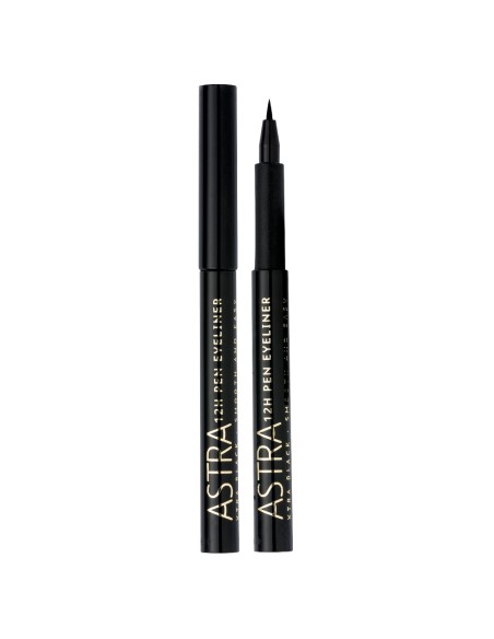astra 12h pen eyeliner xtra black - smooth and easy - 01 nera: tuttocasashop.live: igiene e cura della persona