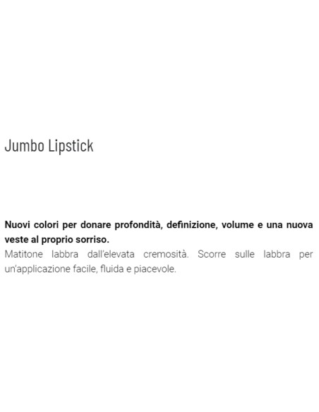 astra jumbo lipstick matitone labbra full color - 34 - sea star: tuttocasashop.live: igiene e cura della persona