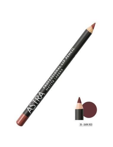 astra professional lip pencil - matita labbra - 36 - dark red: tuttocasashop.live: igiene e cura della persona