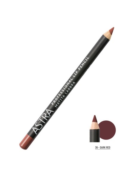 astra professional lip pencil - matita labbra - 36 - dark red: tuttocasashop.live: igiene e cura della persona