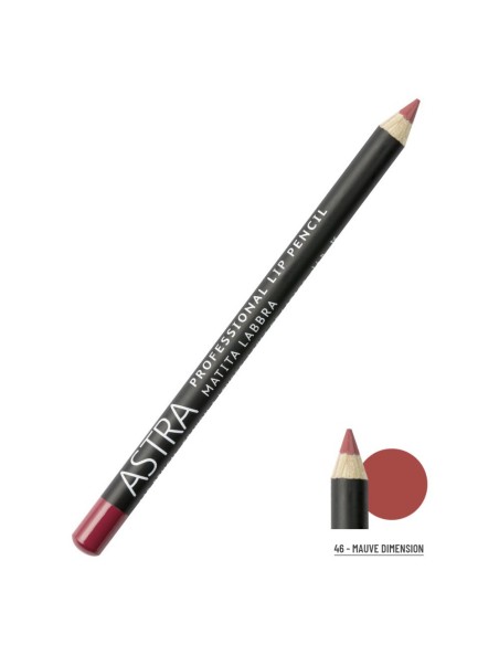 astra professional lip pencil - matita labbra - 46 - mauve dimension: tuttocasashop.live: igiene e cura della persona