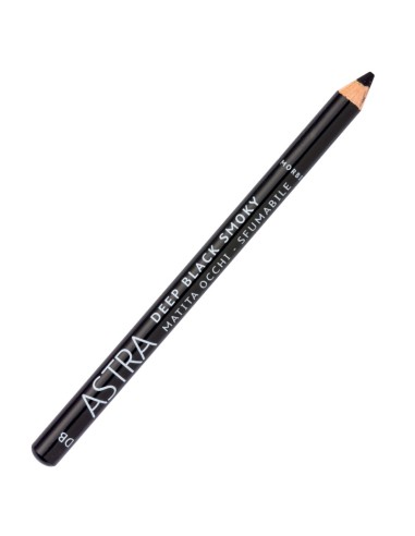astra deep black smoky - matita occhi sfumabile morbida - nera: tuttocasashop.live: igiene e cura della persona