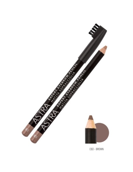 astra expert eyebrown pencil - matita sopracciglia - eb3 - brown: tuttocasashop.live: igiene e cura della persona