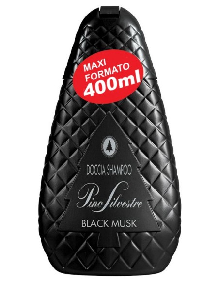 pino silvestre doccia e shampoo 2in1 - 400ml - black musk: tuttocasashop.live: igiene e cura della persona