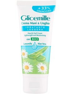 glicemille crema mani - tubo da 100ml - idratante con bio camomilla e aloe: tuttocasashop.live: igiene e cura della persona
