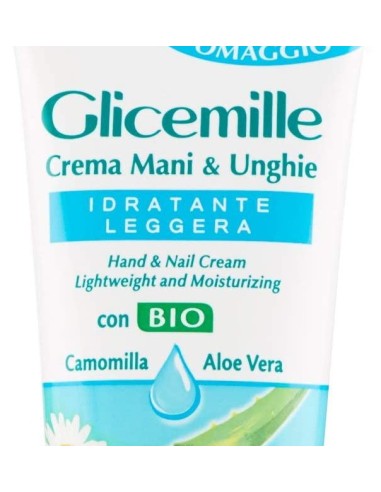 glicemille crema mani - tubo da 100ml - idratante con bio camomilla e aloe: tuttocasashop.live: igiene e cura della persona